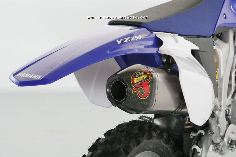 ECHAPPEMENT MOTO AKRAPOVIC RACING EXHAUST SYSTEM YAMAHA YZ 250 F (2007-) 4